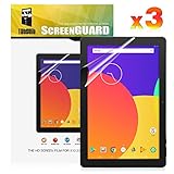 TabSuit Dragon Touch 10.1 Inch X10 Screen Protector Ultra-Clear of High Definition (HD)-3 Pack for Dragon Touch X10 10.1 Inch Tablet