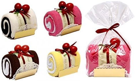 Lote 24 Toallas Dulce Tronco Pastel Detalle de Boda en Bolsita de Regalo -Detalles, regalos y recuerdos para Bodas Originales, Prácticos, Exclusivos. Toallitas en forma de pasteles, cupcakes.: Amazon.es: Hogar