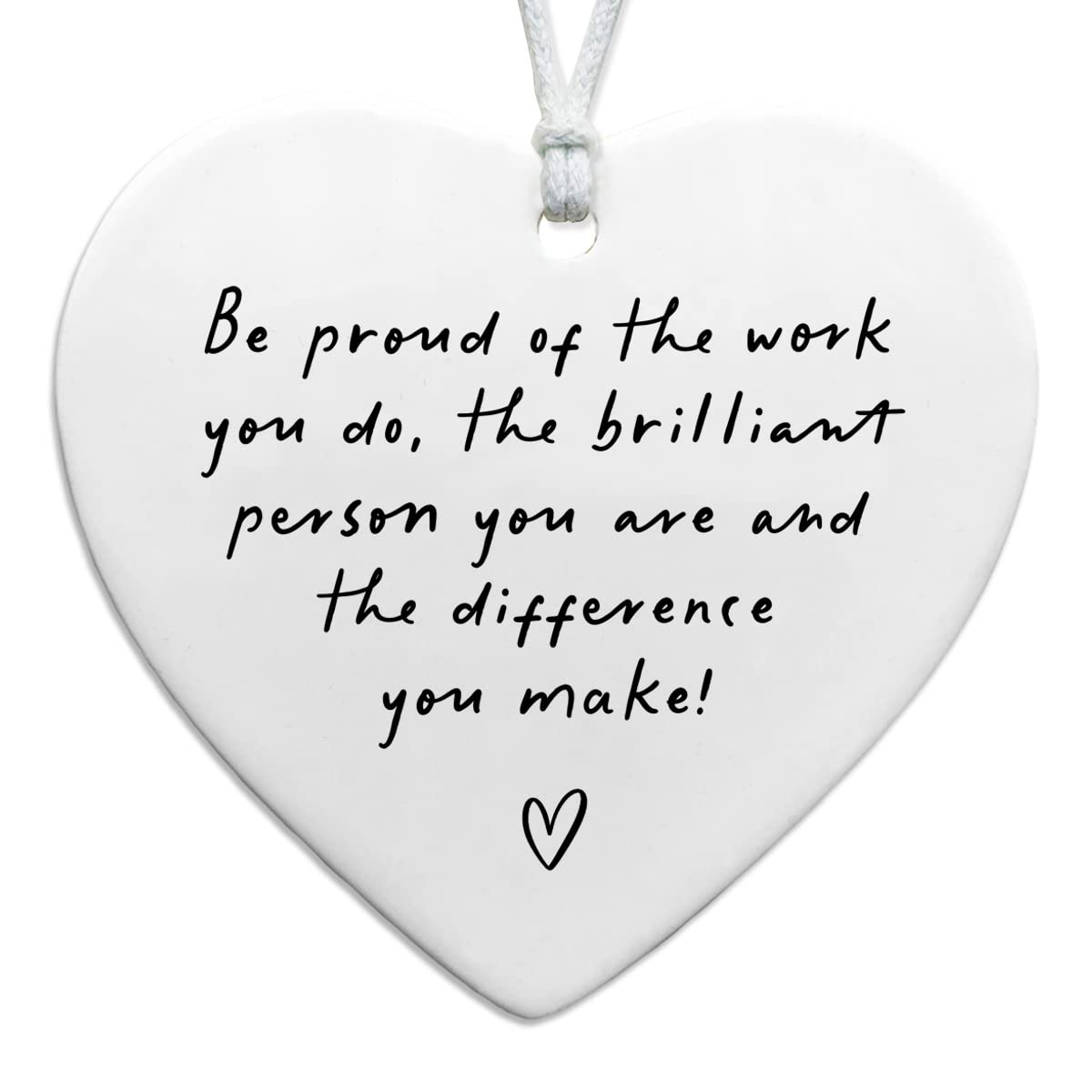 Be Proud of the Work You Do, Thank You
