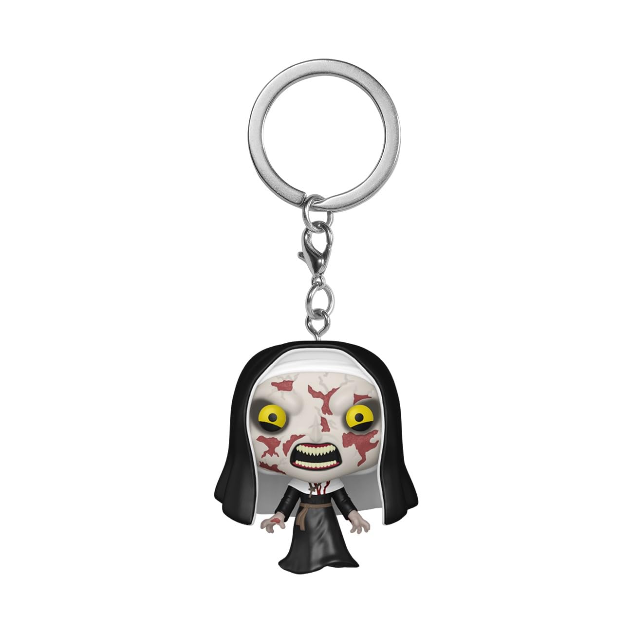 Funko Pop! Keychain: the Nun I I - the Nun - the Nun 2 Novelty Keyring - Collectable Mini Figure - Stocking Filler - Gift Idea - Official Merchandise - Movies Fans - Backpack Decor