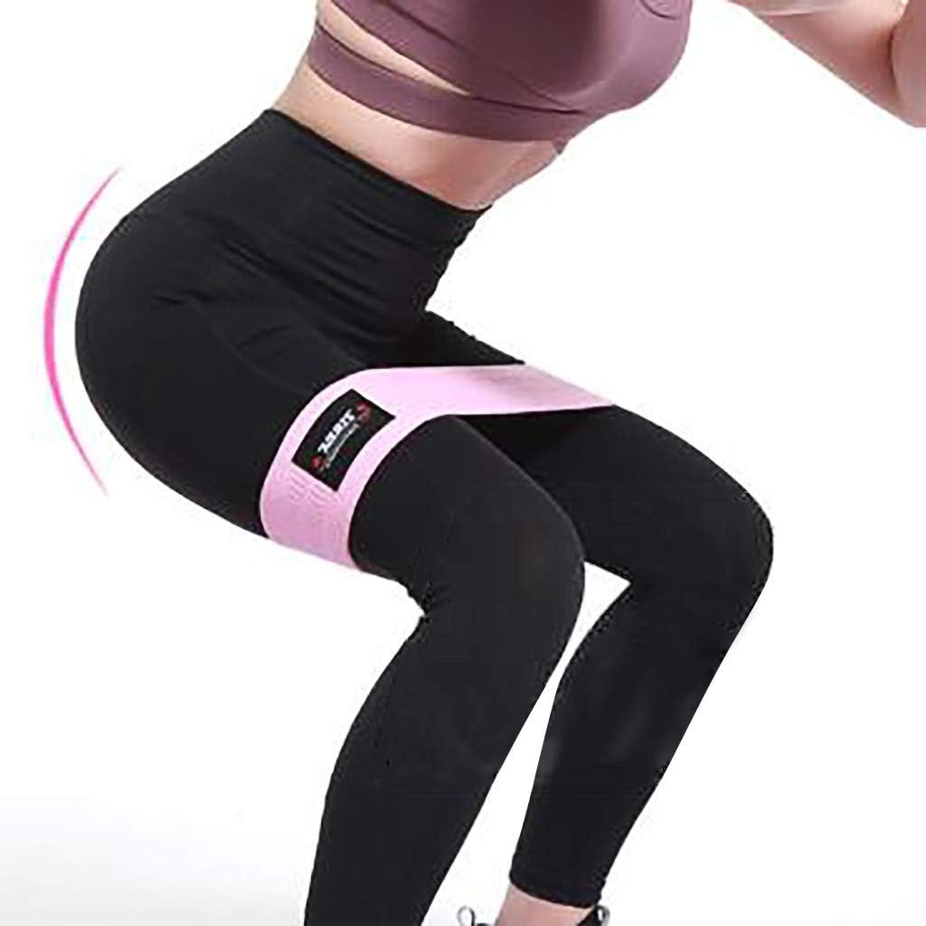 QIQIU Booty Bands, 3 Resistance Levels Non Slip Resistance Bands for Legs and Butt, Workout Bands Exercise Bands Fitness Belt Indoor Sports for Women