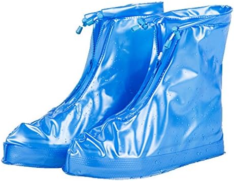 Dragon Land Fashion Waterproof Shoes Cover Women Men Rain Snow Boots Shoes Covers Thicken sole Slip-resistant Wear-resistant Over Shoes for Cycling, Outdoor, Camping, Fishing, Garden (L)