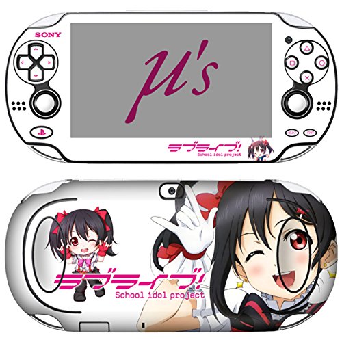 Premium Skin Decals Stickers For PlayStation VITA Original 1st Generation PCH-1000 Series Consoles Korea Made - POP SKIN Love Live #10 + Free Gift Screen Protector Film + Wallpaper Screen Image