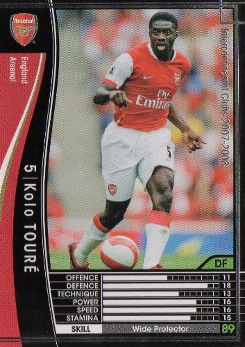 Amazon Wccf 07 08 アーセナル 黒 086 コロ トゥーレ トレカ 通販