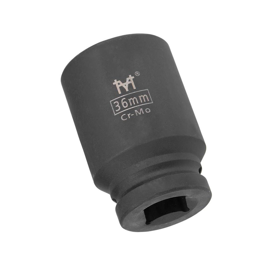 MACHSWON 3/4 Inch Drive - 36mm Deep Impact Socket with 6 Point Design, Heat-Treated Cr-V Steel 78mm Length, Metric Sizes