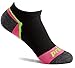 Prince Girls' Low Cut Athletic Socks for Active Kids (6 Pack) - Black, 9-1.5