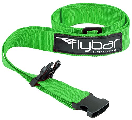 Flybar Foam Maverick Pogo Stick with Quick Clip Pogo Carry Strap (Green/Black - Green Strap)