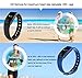 Zomtop ID107 Bluetooth 4.0 Smart Bracelet smart band Heart Rate Monitor Wristband Fitness Tracker for Android iOS Smartphone(purple)