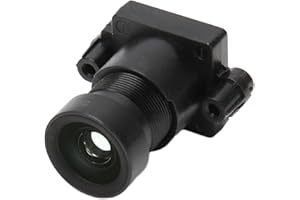 4mm 5MP Camera Lens, F1.0 Lens Fixed Focus Lens Universal Day Night Full Colour Warm Light Lens Super Starlight Lens for CCTV