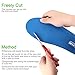 EHZNZIE Plantar Fasciitis Feet Insoles with High Arch Supports and Cushioning Orthotics Inserts Relieve Flat Feet, Foot Pain and High Arch (M (Mens 8-10/ Womens 9-11))
