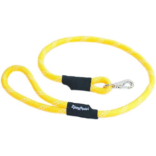 ZippyPaws - Climbers Dog Leash - Tough Climbing Rope Dog Leash - 2/3 Inch Thick