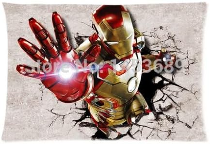 Christmas Rabbit Flying Ironman Custom Home Durable Cool Bedroom Setting Throw Pillow Cases Covers 40x60cm KO/374839