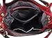 TINKSKY Classic Fashion Tote Handbag Leather Shoulder Bag Perfect Large Tote Ls1195 (Grey) (Red)