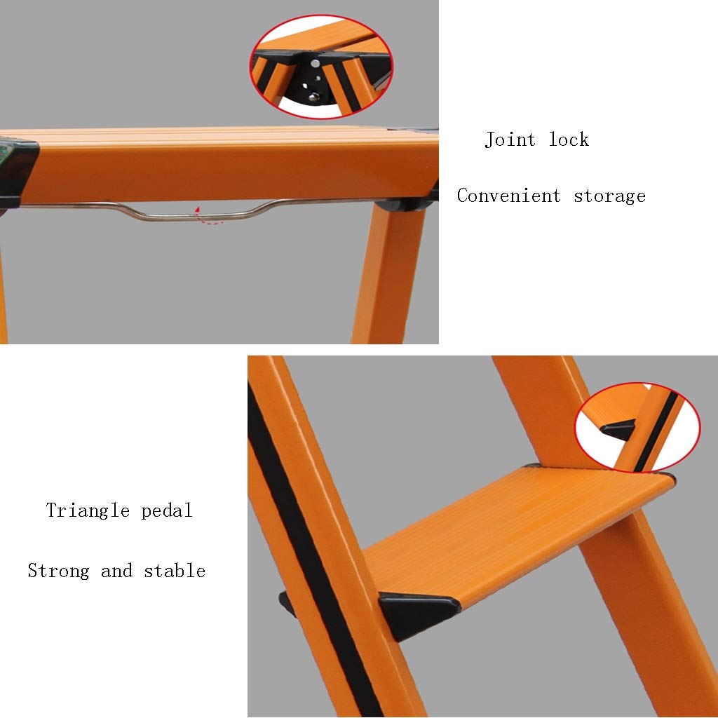 Sh Chairs Falten 3 Schritt Leiter Sicherheit Rutschfeste Matte