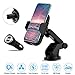 Wireless Car Charger, Prymax Qi Wireless Charging QC Fast Charge Car Phone Holder, Infrared Induction Automatic Open & Lock, Dashboard & Air Vent Phone Mount Compatible with Samsung iPhone