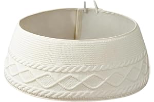 Knitted Christmas Tree Skirt Christmas Tree Base Cover Christmas Tree Decor Home Christmas Party Decoration