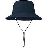 Zando Waterproof Bucket Hat for Woman Men Rain Hat UPF 50+ Sun Hats for Women Packable Outdoor Hiking Safari Fishing Hat
