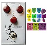 J. Rockett Audio Designs Archer Overdrive String Bundle w/ 2 free Items: Ernie Ball Guitar Strings, 1 Dozen Dunlop Tortex Picks