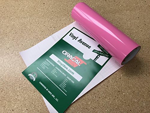 Vinyl Avenue's Oracal 651 - 12" x 10 ft Roll, Soft Pink