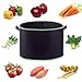 HAHOME Plant Grow Bags, 6-Pack Nonwoven Container Aeration Fabric Pots with Handles for Planting Trees Flowers Fruits Vegetables (10 Gallon)thumb 3