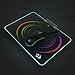 Redragon P011 Orion RGB Mousepad, Hard Surface, Waterproof, Colorful LED Lighting Gaming Mouse Pad Mat for Computer Laptop Notebook