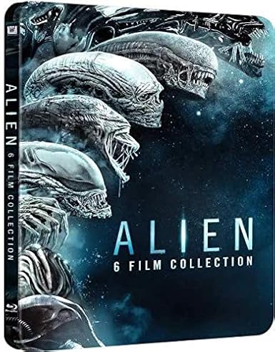 Alien 6 Film Collection Blu Ray Steelbook No German Amazon De Dvd Blu Ray