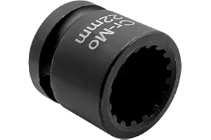 Camshaft Socket 2450487 for B38 B48 B58 Engines, /2" Dr x 22mm 16PT Carbon Steel Automotive Tool