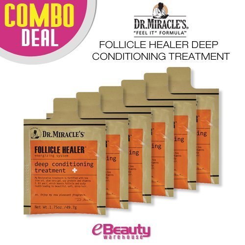 6 Combo Deal! Dr. Miracle's Follicle Healer Deep Conditioning Treatment