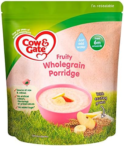 cow and gate fruity wholegrain porridge