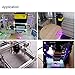 Blue Laser Module 1000mW Dot 450nm Upgraded DC 12V Focal Adjustable Focusable for 3D Printer CNC Engraving Marking Machine