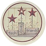Thirstystone Drink Coaster Set, Faith Family Friends