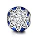 NinaQueen Twinkle Star 925 Sterling Silver Gemstone Dark Blue Bead Charms For Woman Birthday Christmas Jewelry Gifts For Her Anniversary Wedding Gifts For Wife Mom Daughter Girls Granddaughter