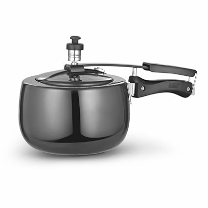 Sunflame Induction Base Inner Lid Aluminium Pressure Cooker, 3 Litres/360ml, Grey