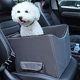 Petsfit Dog Lookout Car Booster Seat with Summer and Winter Liner, 15