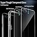 ESR iPhone 8 Plus Case,iPhone 7 Plus Case, 9H Tempered Glass Back Cover [Mimics The Glass Back of The iPhone 8 Plus] + Soft Silicone Bumper [Shock Absorption] for iPhone 8 Plus/7 Plus(Clear)
