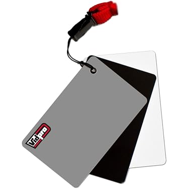 Neewer Large Size 2 Card Set 8" X 10" -White Balance/Exposure Card 18% Gray Card Set For Digital And Film Photography: Photo Studio & Lighting - View #7