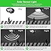 Solar Lights Outdoor,SOLMORE 30 LED Solar Motion Sensor Solar Security Lights, Solar Powered Porch Light Waterproof Night Light PIR Sensor for Driveway Garden Wall Deck Yard Stairway Step (2 PACK)