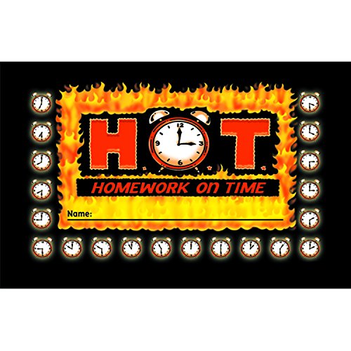 NORTH STAR TEACHER RESOURCE H.O.T. Homework on Time Incentive Punch Cards