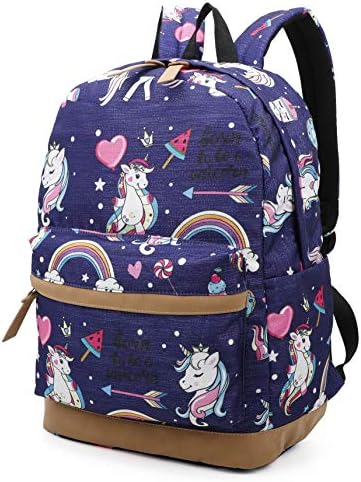 Ulgoo Girls School Bags Kids Bookbags Teens Bookbag Set Kids Laptop Backpack Lunch Box Purse
