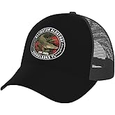 Alligator Alcatraz Baseball Cap for Men Trucker Hat Women Funny Mesh Back Trucker Cap Unisex Adjustable