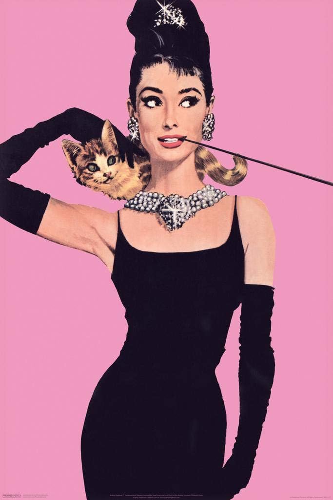 breakfast at tiffany's pink dress
