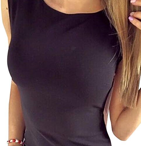 JY Womens Sleeveless With Sexy Back &amp; Sexy Bodycon Midi Bandage Party Evening Dresses