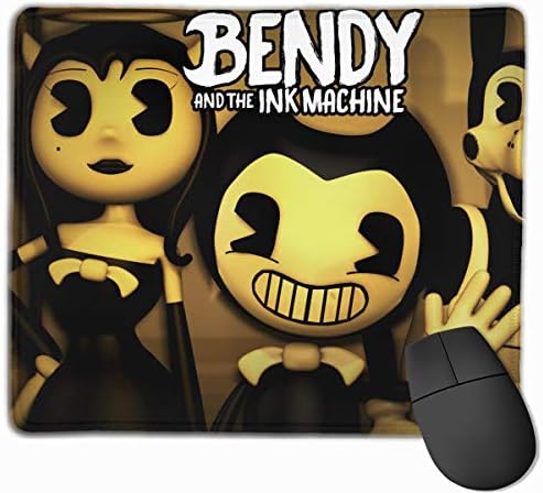 Happy Ben-dy in-k Gaming Mouse Pad Unique Computer Mousepad Non-Slip Rubber Mouse Mat for Home Office