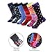 Marino Mens Dress Socks - Fun Colorful Socks for Men - Cotton Funky Socks - 6 Pack - Fun Collection - 10-13