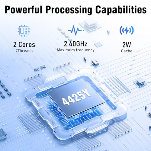 FUNYET Laptop, Notebook 2026 Laptop 15.6 Inch 8GB RAM 256GB SSD, 4425Y Processor, FHD 1920 x 1080 Display, Support WiFi 5, BT5.0, USB3.0 * 2, 5000mAh Battery Computer