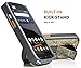 Case with Clip for CAT S48c, Nakedcellphone [Outdoor Camouflage] Tree Leaf Real Woods Camo Kickstand Cover with [Rotating/Ratchet] Belt Hip Holster Combo for Caterpillar CAT S48c Phone