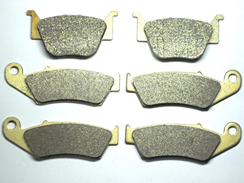 Master Chen Front Rear Brake Pads Brakes for Honda TRX450R TRX 450R FA185R FA373R ATV MC0086-PAD