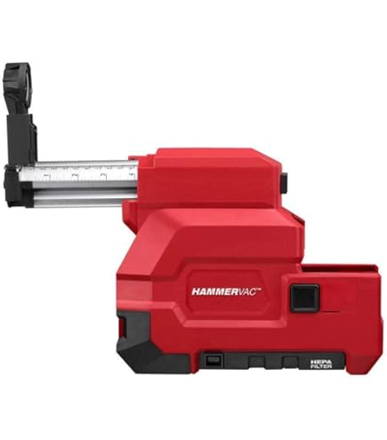 Aspirazione Polvere Makita DX05 Con Filtro HEPA - Per Foratura Senza Polvere, Compatibile Con Martello A Batteria DHR182 - Foto 4