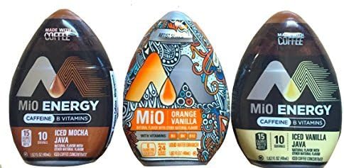 Mio Energy Gift Set Mio Energy Iced Vanilla java & Mocha & Mio Orange Vanilla by Mio Energy