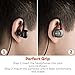 TaoTronics Bluetooth Headphones Wireless in Ear Earbuds Sports Earphones with Microphone, Black (8 Hours Playtime, Bluetooth 4.1, Hands Free Calling, Maximum Compatibility) (Red)